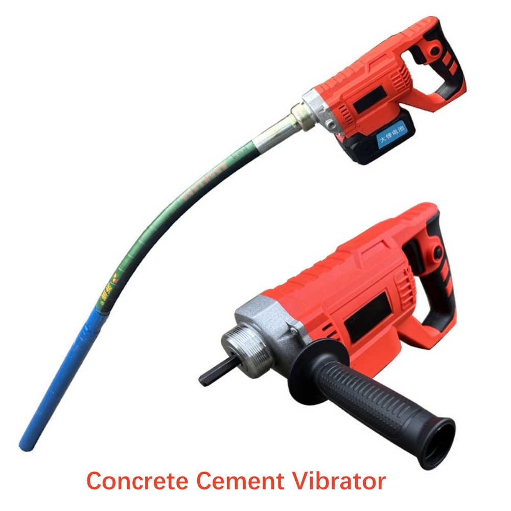 Concrete Vibrator - Borstelloze lithiumbatterij Draadloze betoncementvibrator Multifunctioneel elektrisch