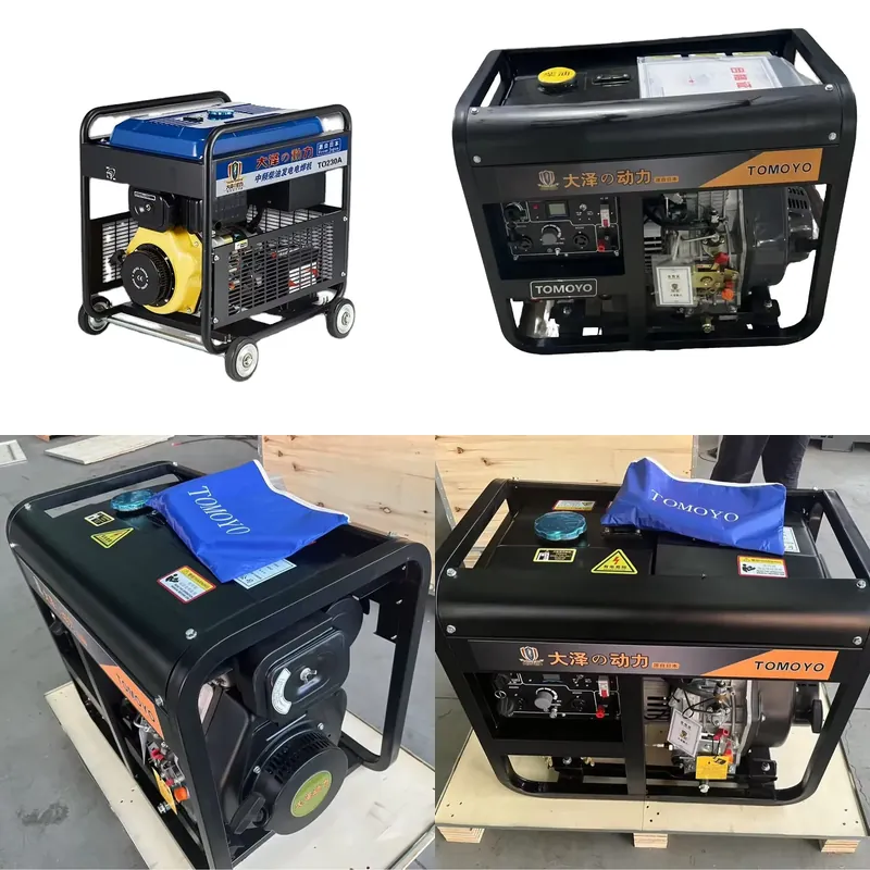 Portable Welding Generator - Mobiele 250A draagbare 26V 30V lasgeneratoren