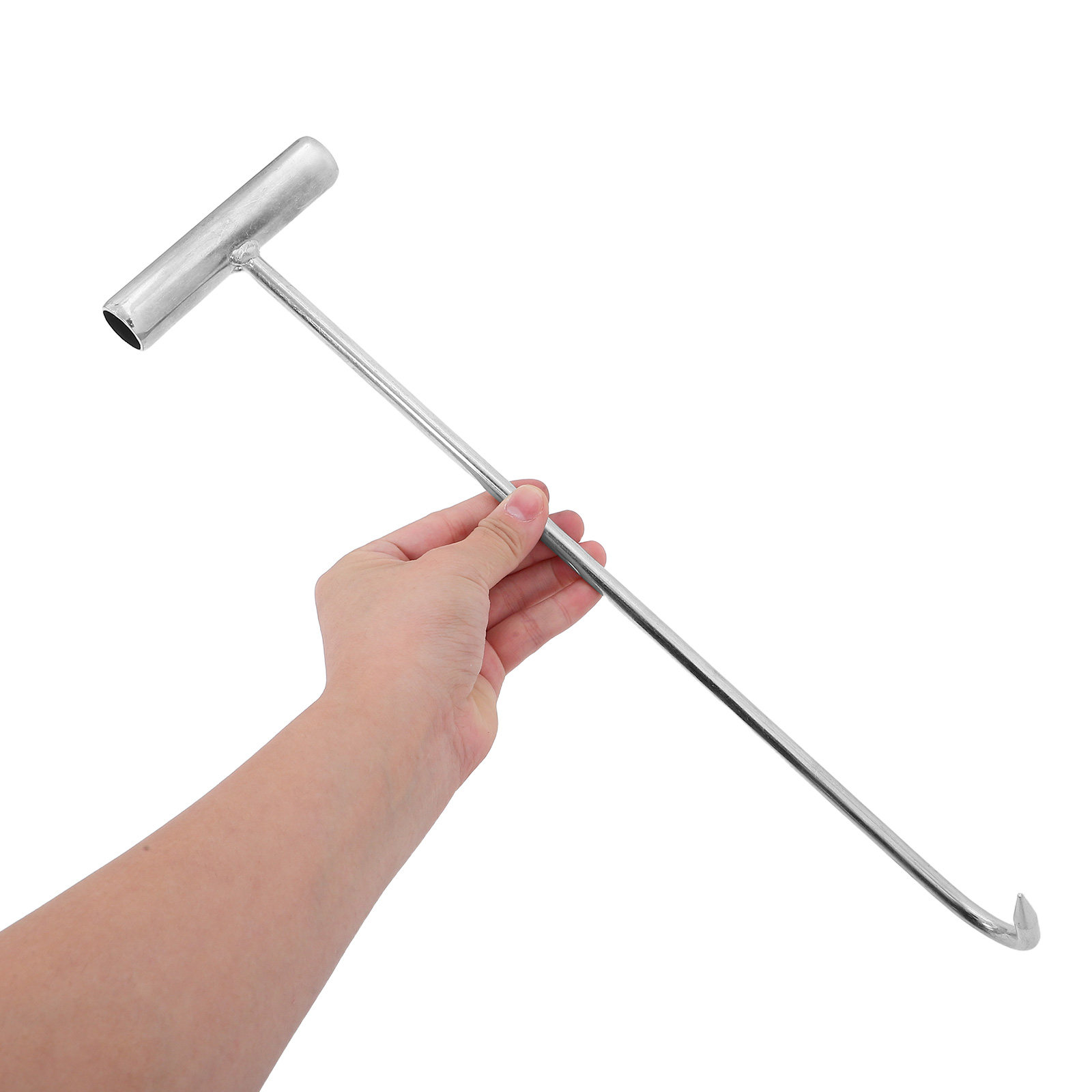 Manhole Cover Lifting - 2 stuks zware T-vormige putdekselhaak met