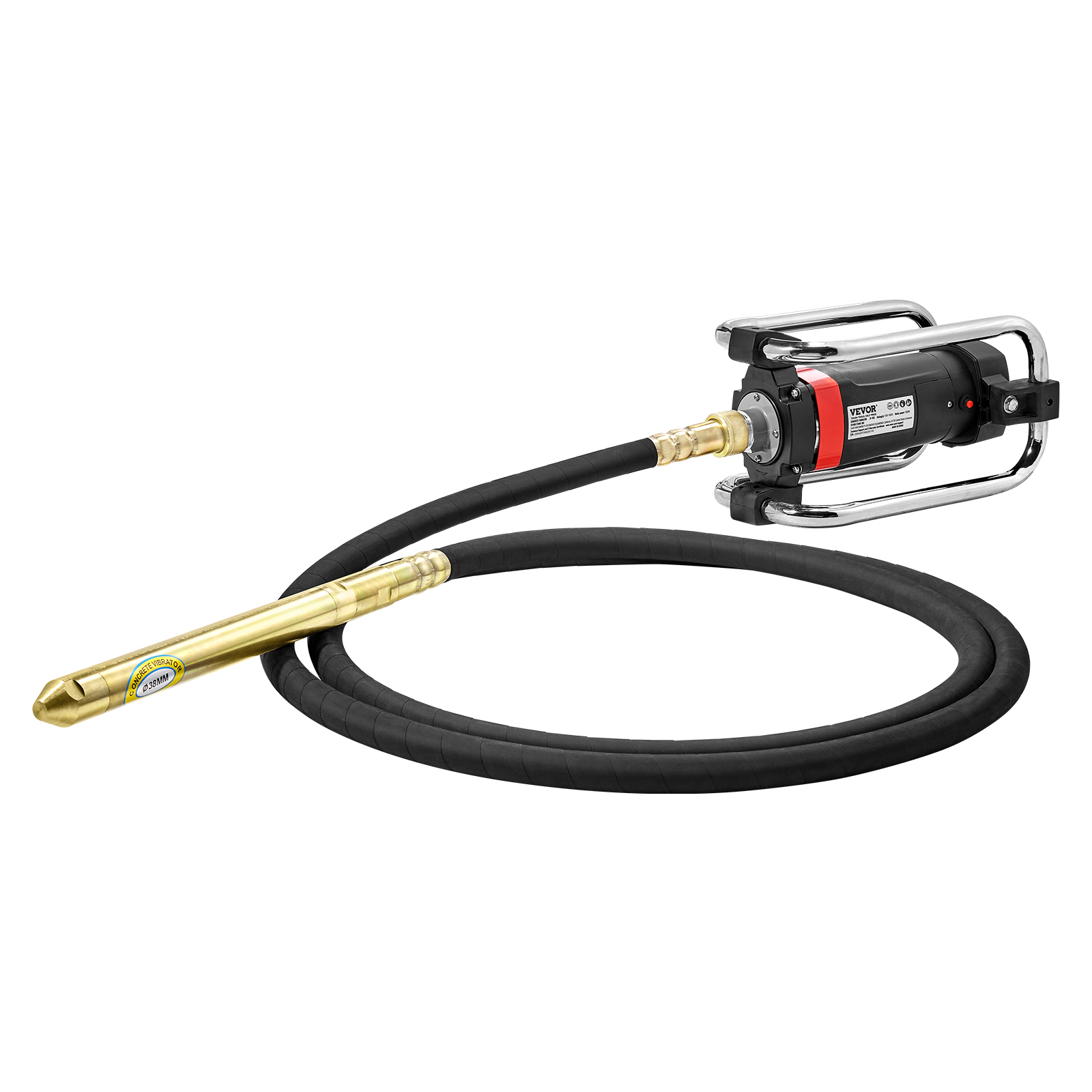 Concrete Vibrator - SucceBuy Elektrische Betonvibrator 1300W 16000 VPM