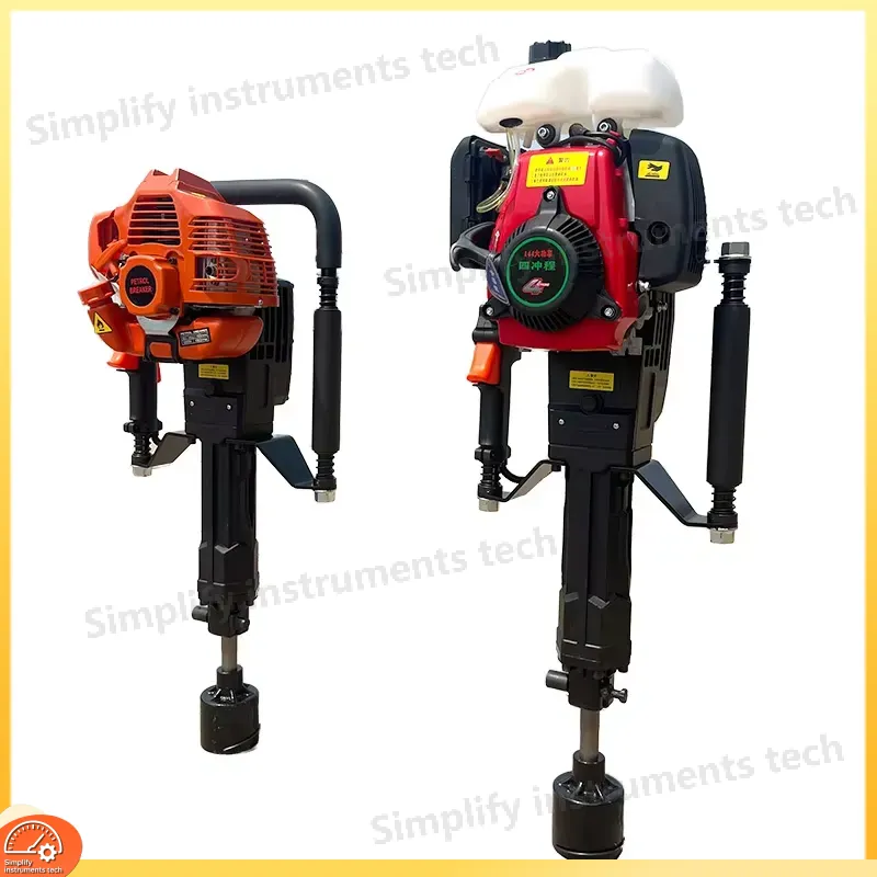 Post Hole Digger - 58CC Benzinepaalhamer 4-takt draagbare grondboor, paalboor,