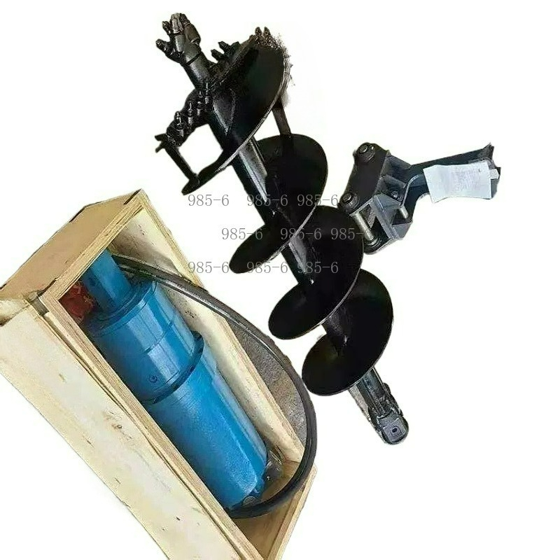 Post Hole Digger - Hydraulische grondboor voor graafmachines, graaflaadmachines en