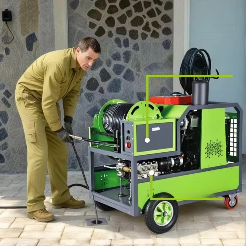 Industriële rioolreinigingsmac - Heavy Equipment Maintenance recensie en prijs