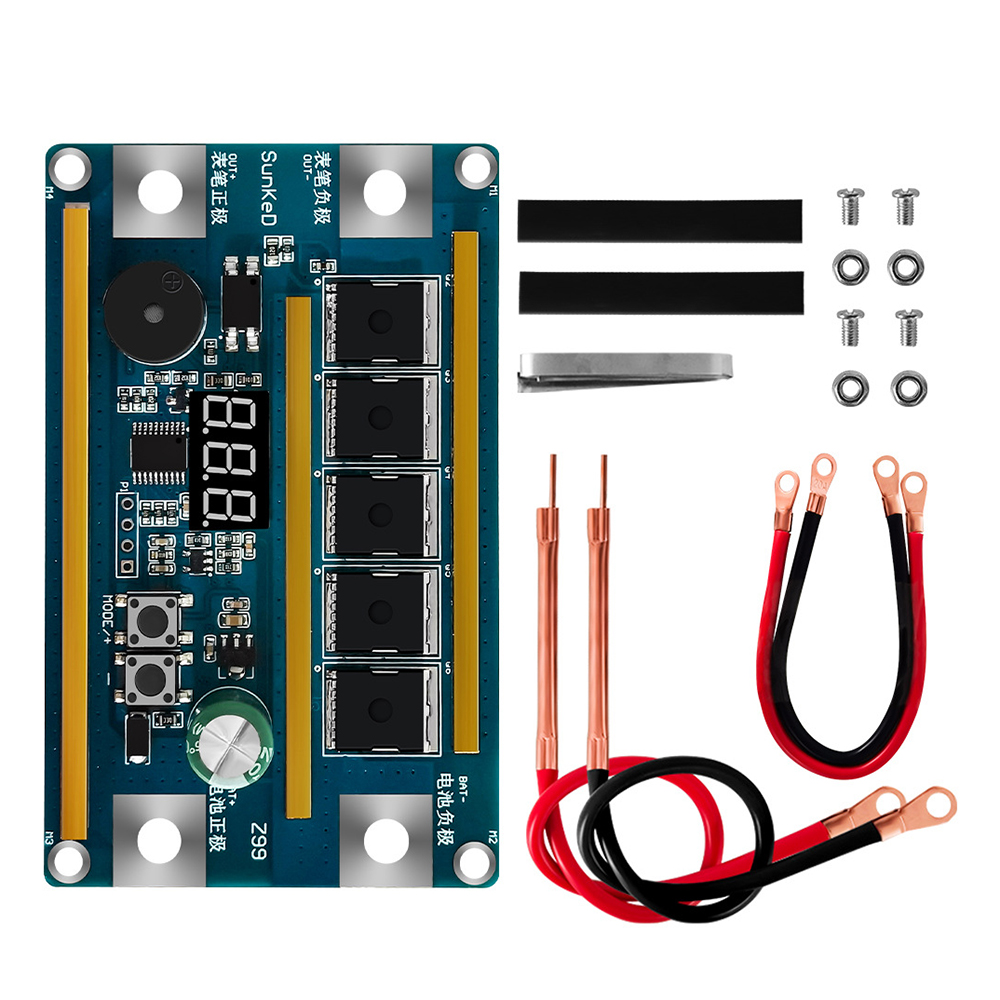 12V Spot Welder PCB Printplaat - Portable Welding Generator recensie en prijs
