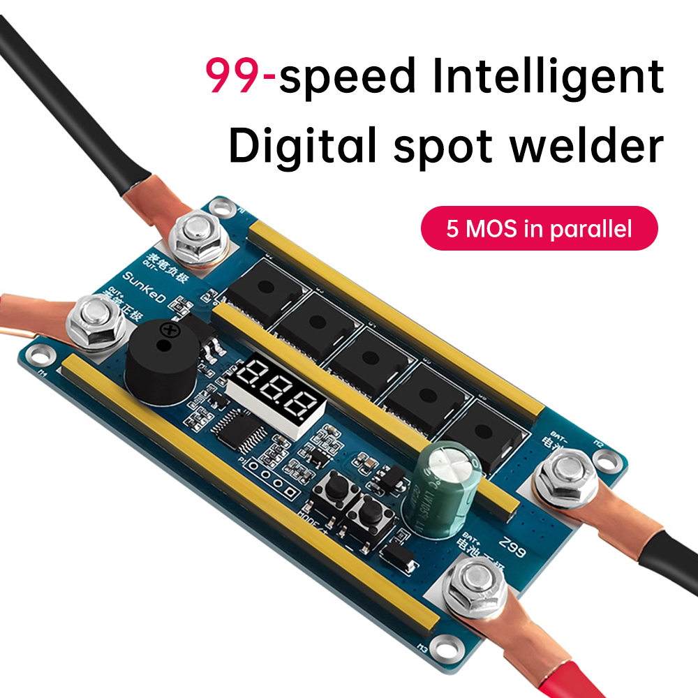 12V Spot Welder PCB Printplaat - Portable Welding Generator recensie en prijs