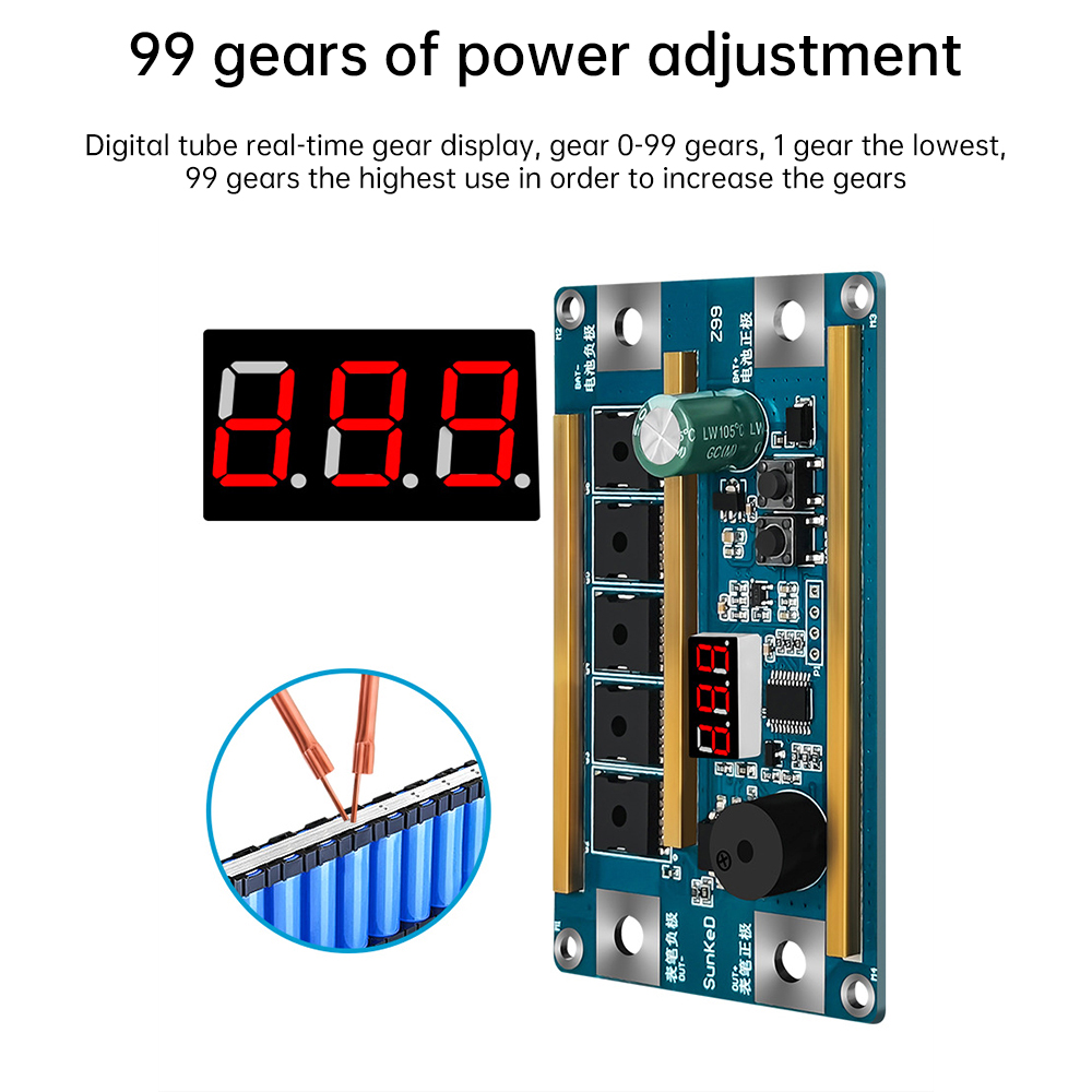 12V Spot Welder PCB Printplaat - Portable Welding Generator recensie en prijs