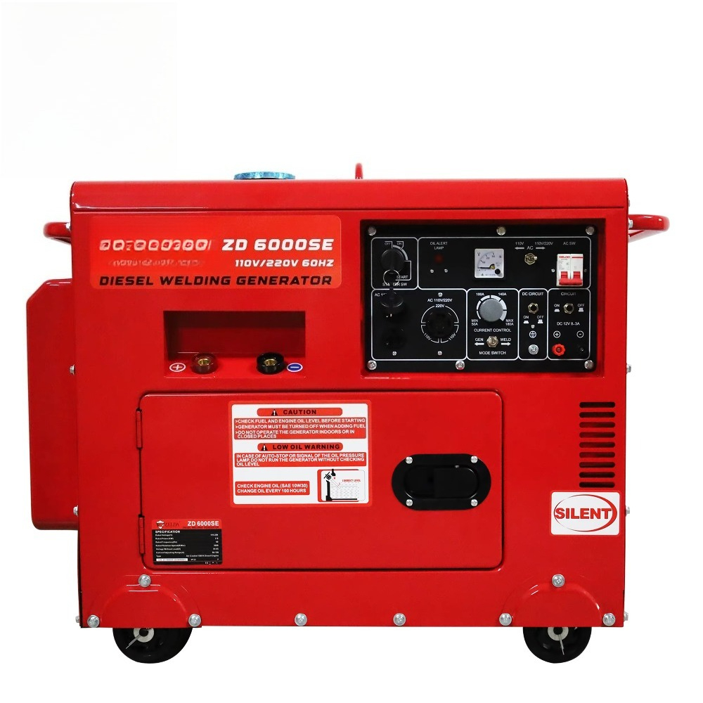 Fabrieksleverancier Stille Typ - Portable Welding Generator recensie en prijs