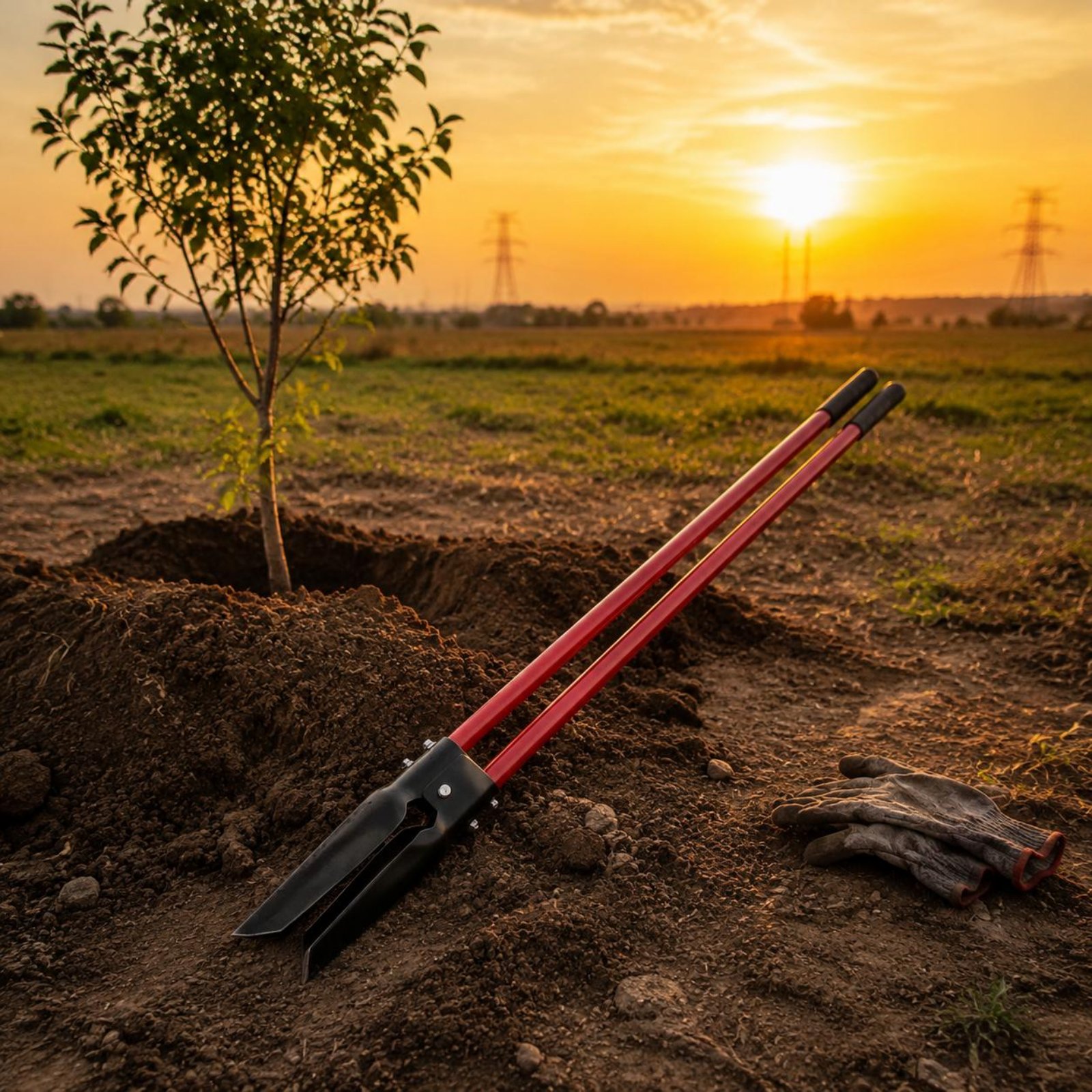 2-delige paalgatgraver Robuust - Post Hole Digger recensie en prijs