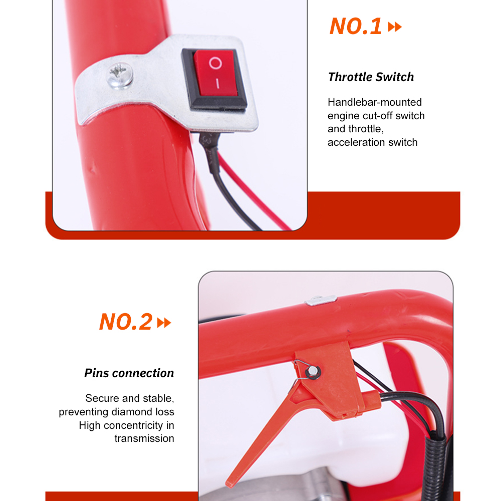 1,86 kW Gasgestookte grondboor - Post Hole Digger recensie en prijs