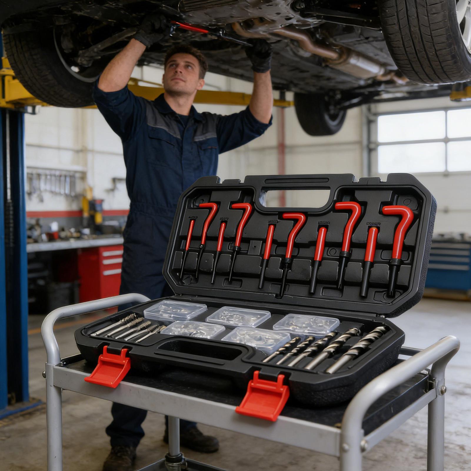 Metrische Helicoil Kit Draadre - Heavy Equipment Maintenance recensie en prijs