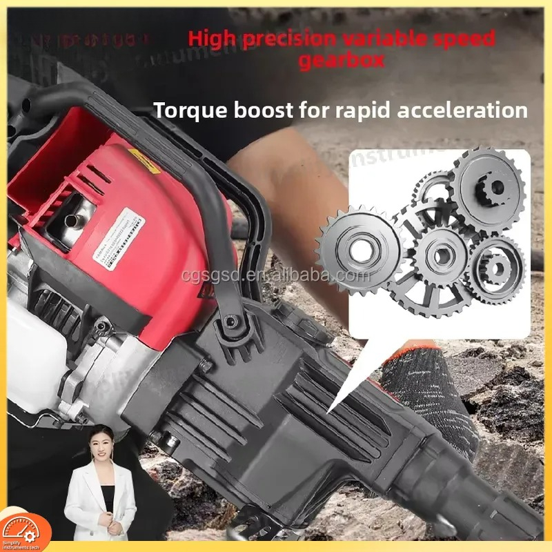 58CC Benzinepaalhamer 4-takt d - Post Hole Digger recensie en prijs