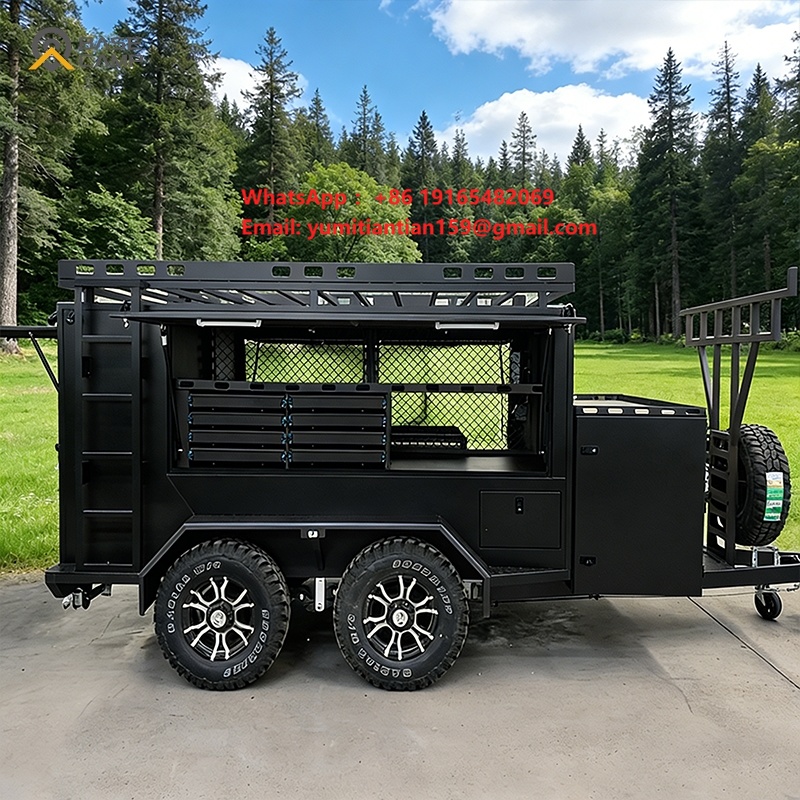 Zware-duty gesloten aanhangwag - Heavy Equipment Haulers recensie en prijs