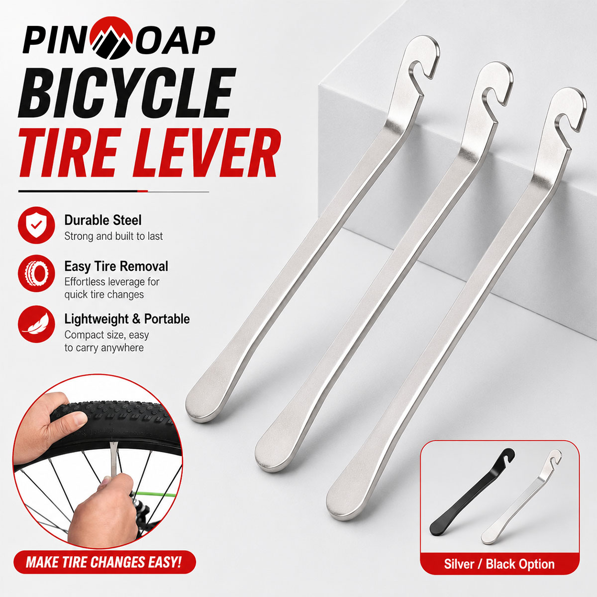 PINMOAP 1/3 stuks Fietsbandenh - Heavy Equipment Repair recensie en prijs
